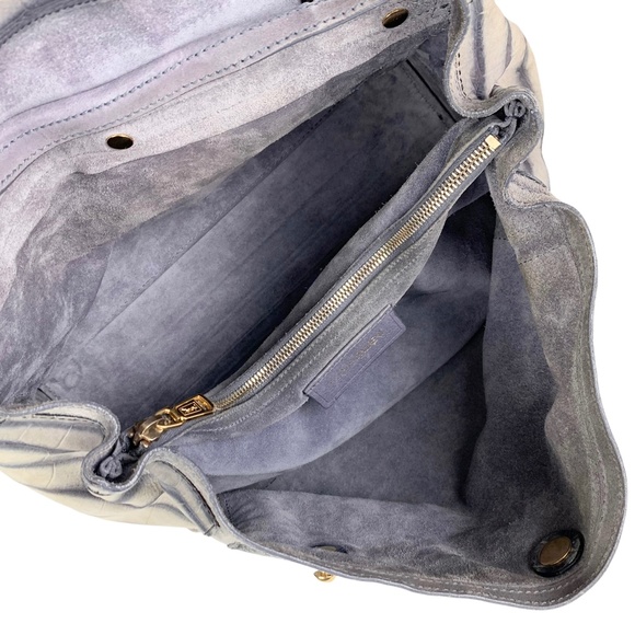 YSL Muse Two Crocodile Satchel Bag - Picture 11 of 16